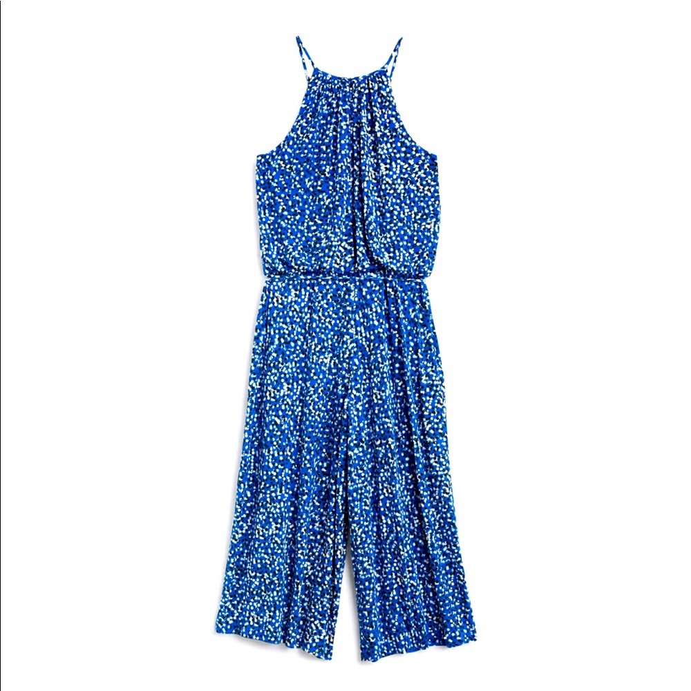 Lottie Knit Petite Crop Jumpsuit